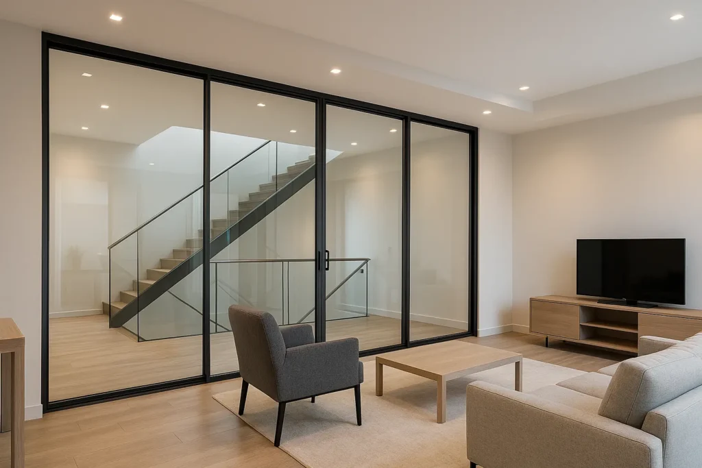 aluminum and glass work dubai, glass partition work in dubai, glass installation services near me